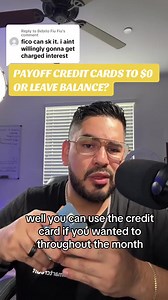 Should you pay off your credit card in full or leave a small balance? Comment "ME" if you need help with your credit! #creditcardtips #creditcard #creditbalance #creditlimit #creditreport #creditknowledge #creditmatters #financialtips #moneytips #foryou #fyp | The Financial ER | Facebook