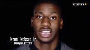 ESPN Exclusive: NBA Year One From draft day to game day, see how Jaren Jackson and other star rookies prepare to compete in their first NBA season, only on ESPN ! | ESPN