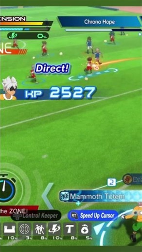 He come out no where and kick? #inazumaelevenvictoryroad