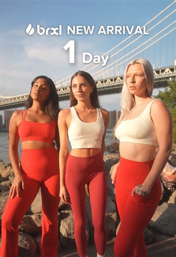 TOMORROW 1️⃣ day left ⏰ Brxl NEW ARRIVALS Set your alarm clock, be the first to shop. ⏳ #brxl #brxlnewarrivals #tiktokmademebuyit #bigsaletiktokshop #activewear
