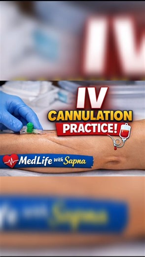 Learning IV Cannulation 💉 Easy Medical Skill Practice
