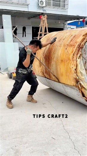 Dismantling and Recycling Large-Scale Solar Water Heater Storage Tanks