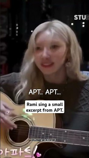 Rami with guitar😍 #kpop #rami #babymonster #blackpink #twice #dancecoverbabymonster #dolgorami