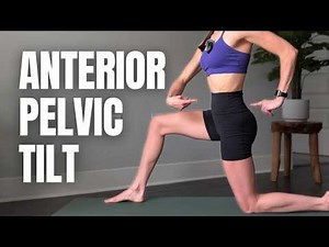 Fix Anterior Pelvic Tilt | Stretch & Strength Routine (No Equipment)