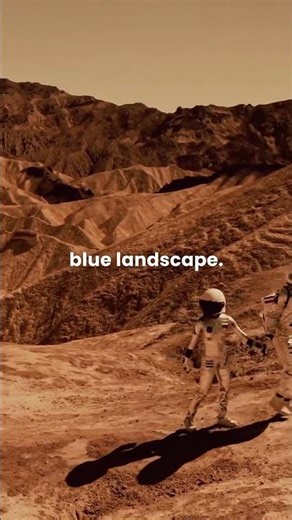 Did You Know? Sunset on Mars is Blue! 🔵