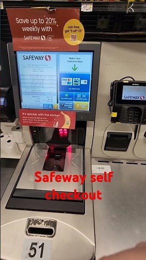 Safeway self checkout