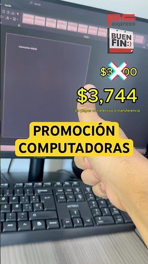 Computadora completa por $3,900 o $3,744 en efectivo 💻🔥 | 6 MSI #shorts #viralshort