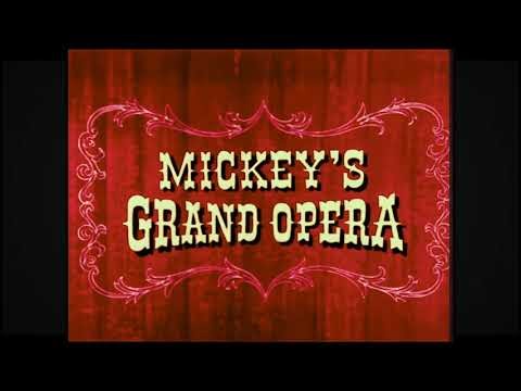 Mickey Mouse:Mickey's Grand Opera (1936) Recreated Buena Vista Reissue Titles