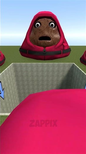 GIant Pit VS Car Eater, Crabtanic, Pou Bou, Goo Goo Gaga and Hungry Worm - Gmod