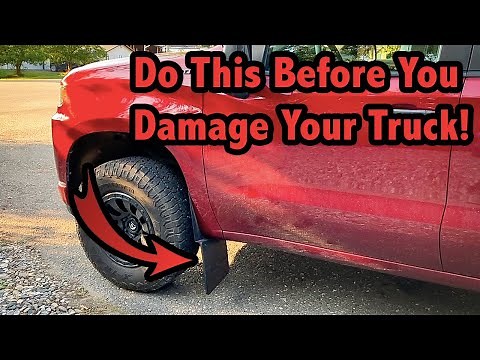 Easy Installation of KickBack Mudflaps on Your 2019-2023 Silverado/Sierra 1500