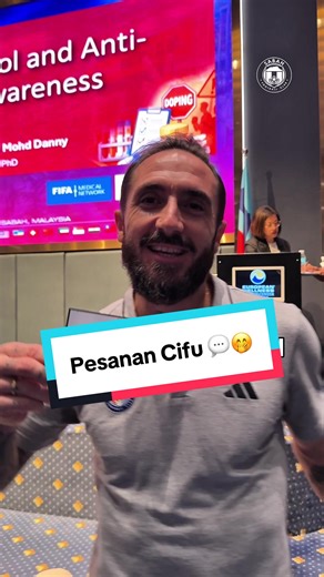 Ada pesanan daripada Cifu 💬🤭 8 Feb | Sabah vs PDRM 🎟️ tickethotline.com.my #SabahFC #MiguelCifuentes #SabahMajuJaya #BangunlahBersatuSemua