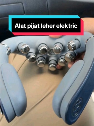 Alat pijat elektric di leher enak pakai #alatpijat #pijetleher #alatpijatelektrik