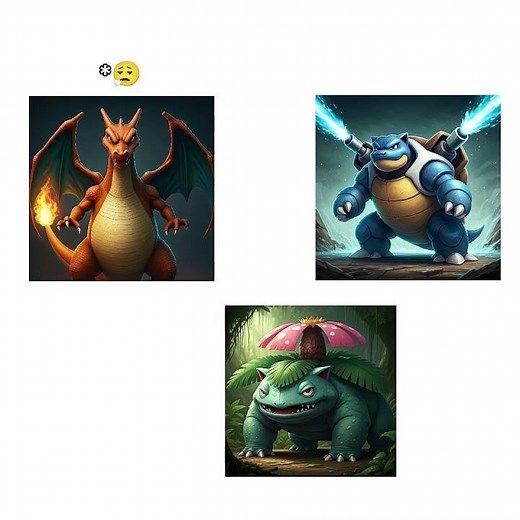 The Battle of the Century: Charizard vs Blastoise vs Venusaur