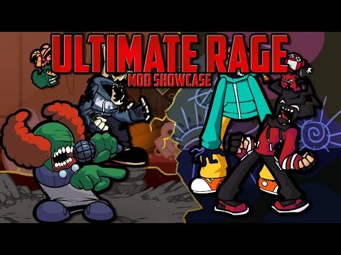 ULTIMATE RAGE Full Week - Mod Showcase [Hard Difficulty] - Friday Night Funkin'