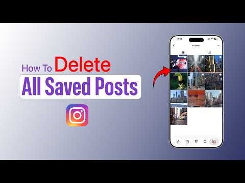 How To Delete All Saved Posts on Instagram at Once?