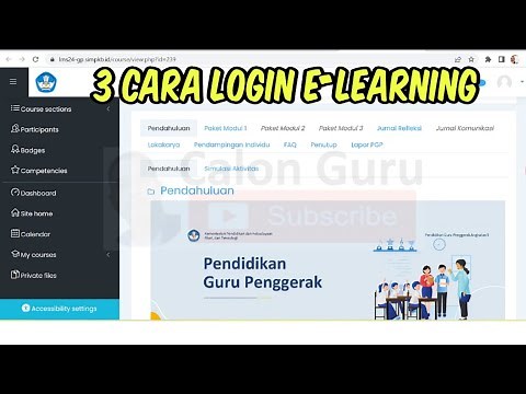 3 Cara Login SIMPKB Guru Penggerak melalui Program E-Learning Guru Penggerak LMS24-gp.simpkb.id