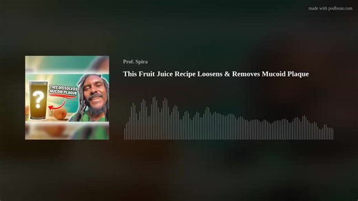 Many people struggle with low vitality, digestive discomfort, anxiety, and chronic issues without realizing how much long-term waste and mucus may be affecting the body. In this video, Professor Spira demonstrates a simple fruit juice recipe designed to help loosen and remove mucoid plaque—the slimy residue formed from decades of uneliminated, unnatural food substances. This is not about quick fixes or perfection, but about understanding principles, building better habits, and supporting the bod