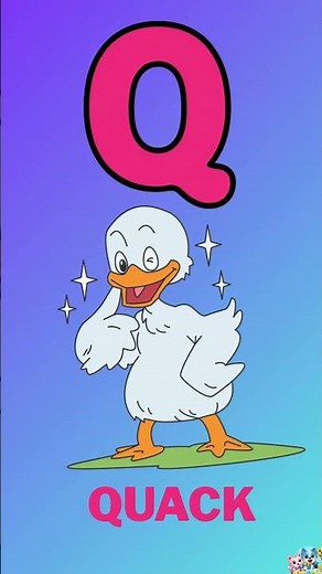 Letter Q Song for Kids 🎵 | Q is for Queen, Quilt & Quack | ABC Phonics #shorts