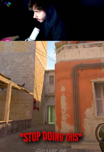 how to flash B site on mirage like a PRO #cs2 #counterstrike #cs2tips #faceit #mirage