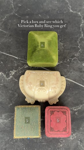 Trying to distract you from the fact that it’s #monday with these stunning ruby rings🤩💕 Which Victorian style was your favorite?? Let us know in the comments below!🫶 • • • Victorian 3.40 CTW Diamond No Heat Burma Ruby 18 Karat Gold Antique Three Stone Ring GIA • Victorian 2.59 CTW Ruby Diamond 14 Karat Yellow Gold Antique Clustered Band Ring • Victorian 1.82 CTW Oval Cut Ruby Old Mine Cut Diamond 14 Karat Yellow Gold Antique Cluster Ring • Victorian 1.33 CTW Ruby Diamond 14 Karat Yellow Gold