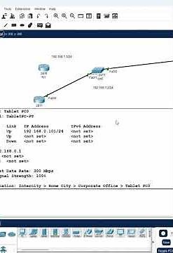 Basic Wirless lab Part 1 | Packet Tracer Wireless lab