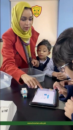 Building, coding, and glowing! Our Grade 1 students had a fantastic time in the robotics lab | BISC