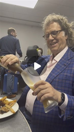 Pierre Rieu | also son of Marjorie Rieu | Here is part two of our little backstage insight. Best job in the world. | Instagram