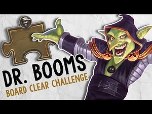 DR. BOOMS' BOARDCLEAR CHALLENGE SOLVED! Trump's Puzzle Quest #6 | The Boomsday Project | Hearthstone