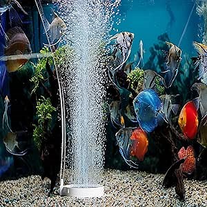 Aquarium Air Stone, Bubbler for Aquarium Fish Tank, Fast and Dense Bubbles with High Dissolved Oxygen Rate, for Aquarium Fish Tank, White 1.97 Inch (Air Pump Not Included)