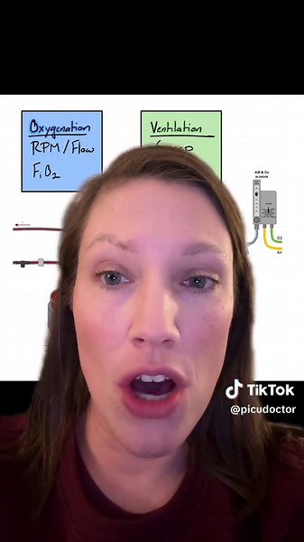 Controlling Oxygenation and Ventilation in ECMO