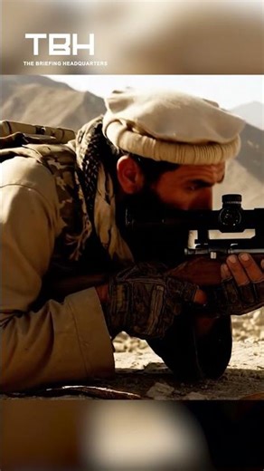 Why did snipers put tape with a tiny hole on their scopes