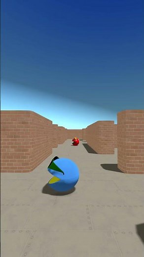 Pac-Rush vs. the Monster to Save Pac-Man! 🔥 #pacman #shorts #save