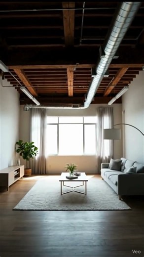 INDUSTRIAL LOFT ROOM MAKEOVER (Before & After) #beforeandafter #loftliving #homemakeover