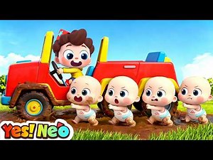 Ten in the Mud Song 2 | Learn Numbers | Numbers Song | Preschool Songs | Yes! Neo