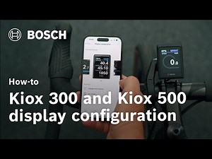 How-to | How to configure the Kiox 300 and Kiox 500 display | Bosch eBike Systems