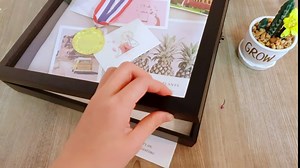 Kigley 13.5 x 16.5 Large Shadow Box Frame Deep Shadow Box with Linen Back Black Display Case Wood Shadow Box Picture Frame Military Wall Hang Memory Box with Acrylic, Hanging Hardware for Wedding