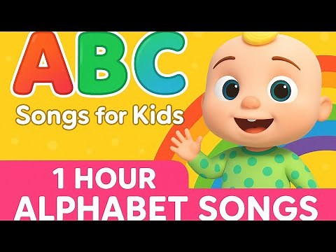 1 Hour Alphabet Songs | A to Z Nursery Rhymes & Phonics for Children