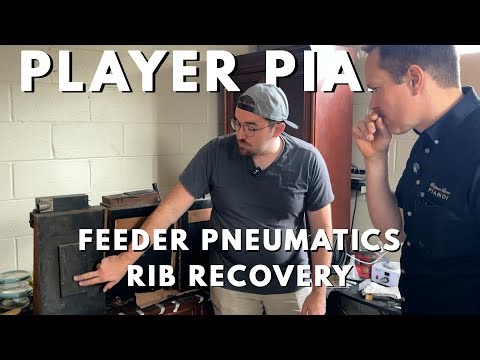 Player Piano Restoration Training: Feeder Pneumatics Rib Recovery