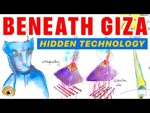 What Lies Beneath the Great Pyramids? | Ancient Tech or Myth? 👁️✨