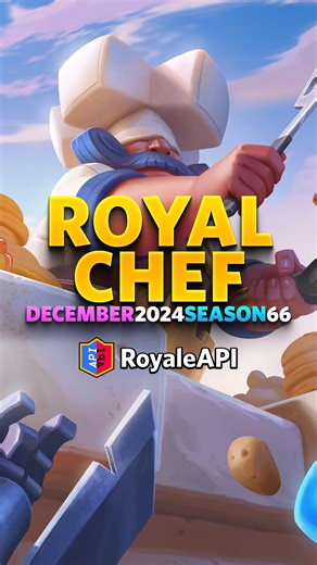 RoyaleAPI on Instagram: "👨‍🍳 Meet the ROYAL CHEF - Clash Royale’s newest Tower Troop! ✨ Level up your troops with magical pancakes! This legendary chef doesn’t just defend — he BUFFS your strongest troops by +1 level, making them 10% stronger in both damage AND health! 💪 Key features: 👉 First-ever troop-enhancing Tower Card 👉 Serves pancakes every 18-30 seconds 👉 Targets your highest HP troops 👉 Available in Arena 13+ Ready to cook up some W’s? The Royal Chef drops with the Q4 update! 🥞 