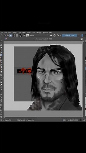 John Marston Drawing #rdr2 #drawing #art #digitalart