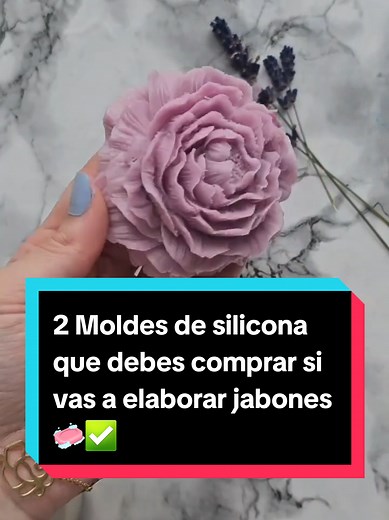 Moldes ideales para hacer jabones artesanales