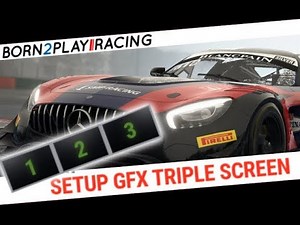 Assetto Corsa Competizione - Réglages graphique en triple écrans