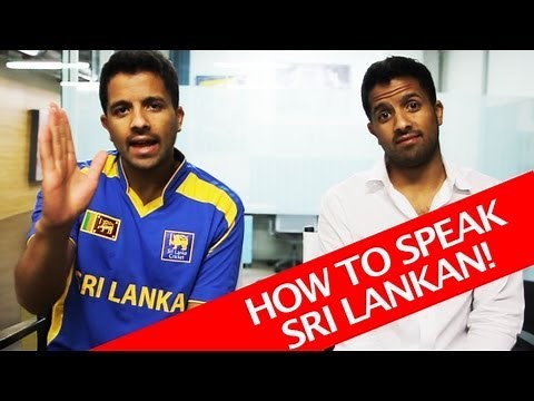 How to Speak Sri Lankan