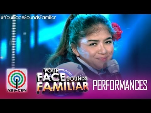 Your Face Sounds Familiar: Melai Cantiveros as Nora Aunor - "Pearly Shells"