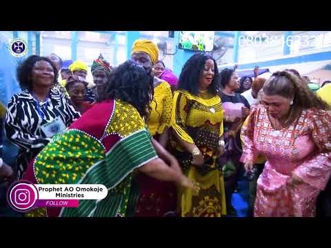 Holy Ghost Dancing During Thanksgiving Service