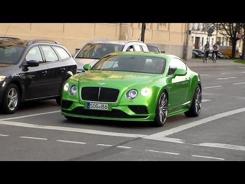 Bentley Continental GT Speed lovely sounds HD