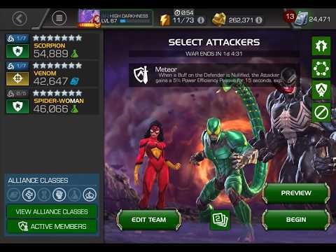 MCOC AW S65W07 back to regular Season of Scorpion