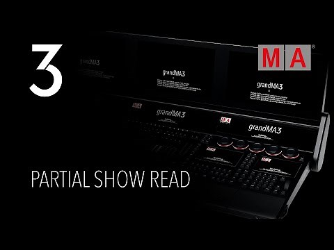 grandMA3 | Software Release 2.1 | Partial Show Read