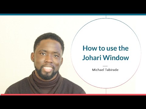 How to use the Johari Window